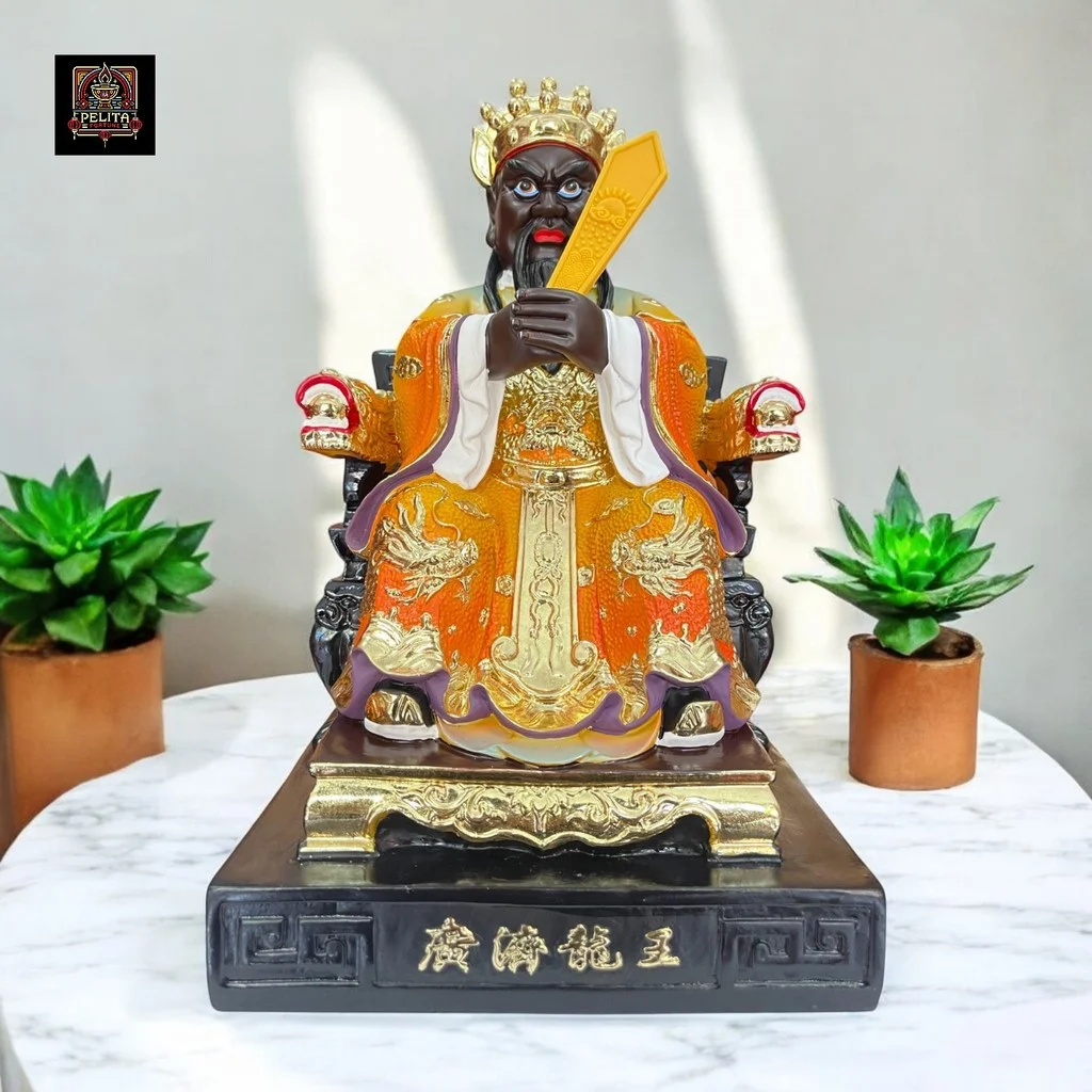 Patung Raja Naga / Dragon King / Long Wang 14 Inch Tinggi 32 cm Di Asuransikan 1