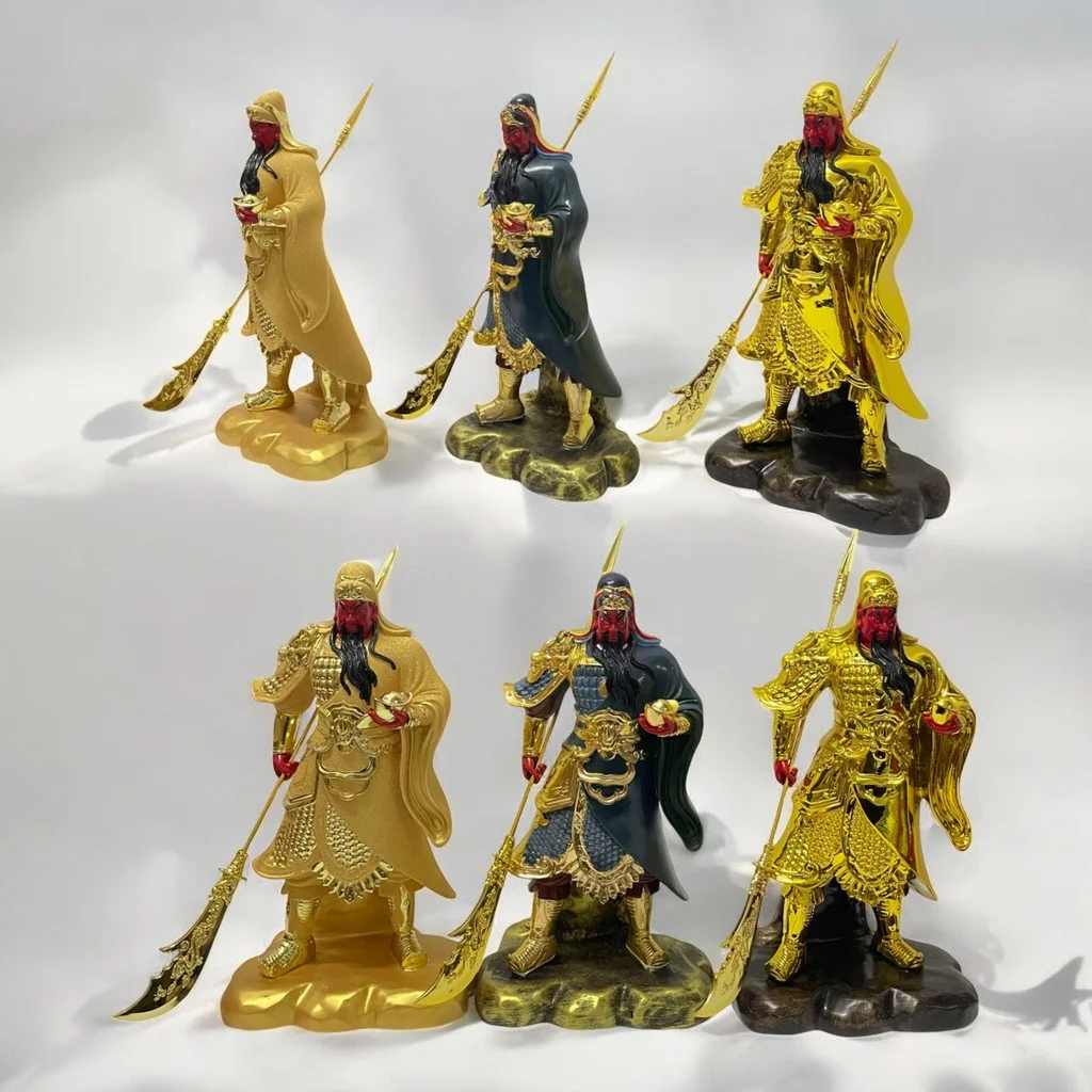 Patung Kwan Kong / Action Figure Guan Yu 30 CM + Stereofoam & Box - Pelita Fortune 1