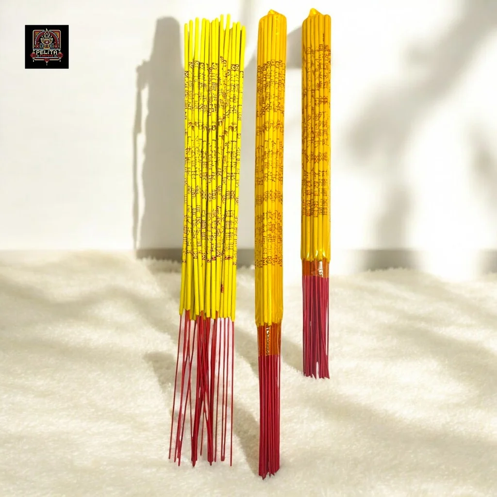 Dupa Tanpa Aroma Huruf Kuning Isi 30 Stik Abu Dingin Wangi 1