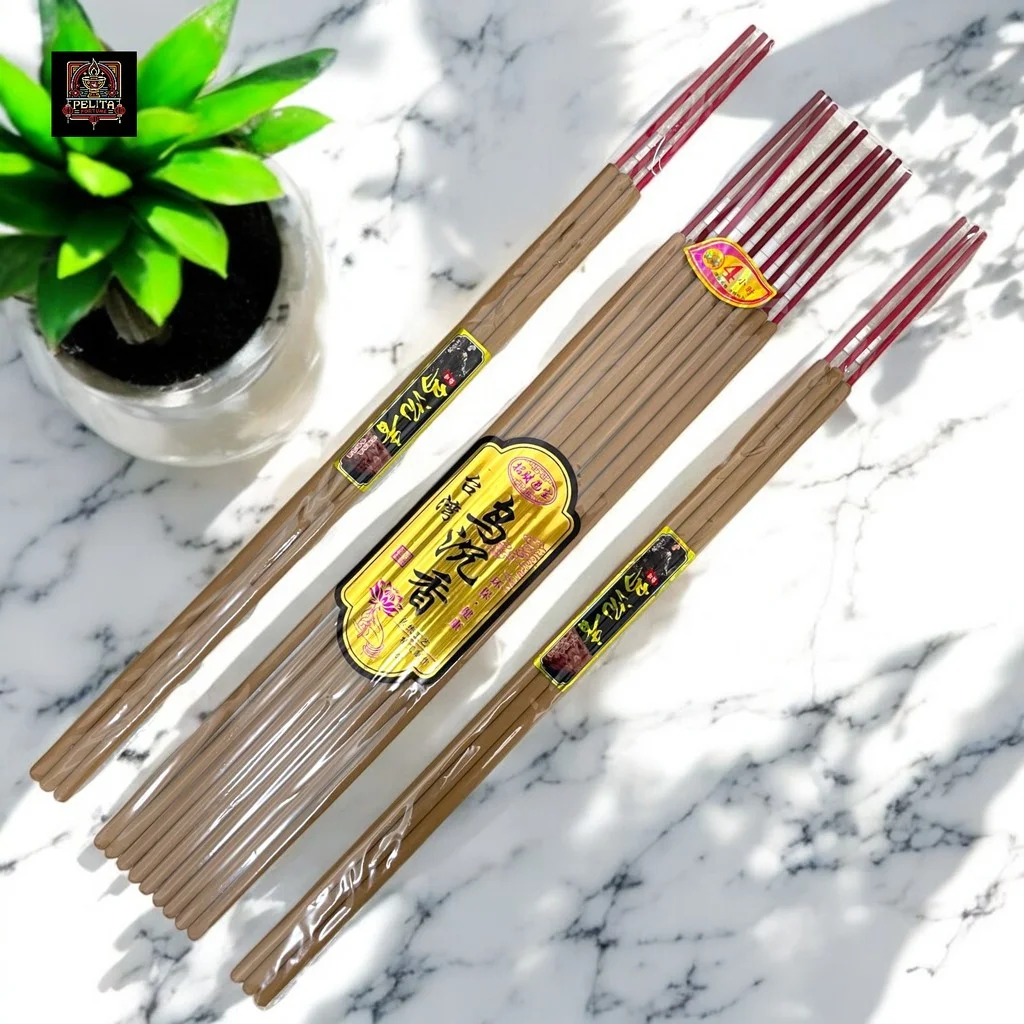 Dupa Wangi Obat Cina Gaharu / Agarwood 60 cm Tebal 9 mm 1