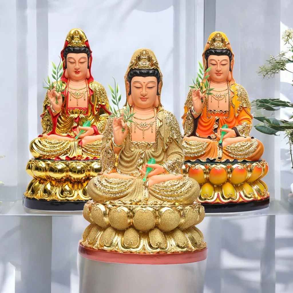 Patung Kwan Im / Patung Guan Yin 30 CM + Stereofoam & Box 1