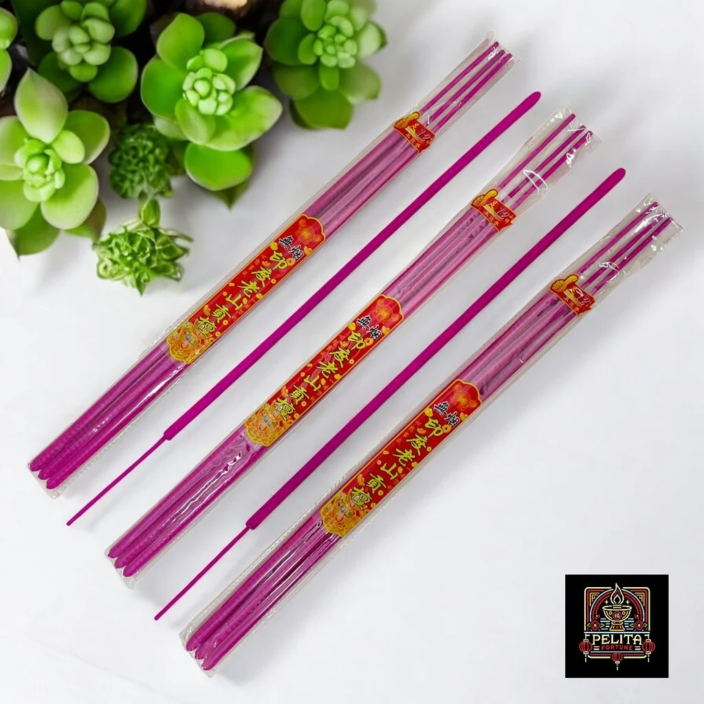 Dupa Ulir Smokeless/Tanpa Asap 12 Jam 3 Batang Pink 60 cm Sandalwood 1